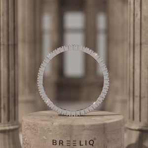 Anillo de Eternidad Completo de Oro Sólido de 14K con Diamantes Cultivados en Laboratorio, Borde Texturizado Milgrain, Anillo de Boda Apilable - Product Image 5