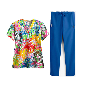 Premium Quality <b>Top</b> Listing Products Pieces Medical Uniform <b>Scrub</b> for Women <b>Scrub</b> Sets for Hospital 20 Sets Medical Wear uniform - Product Image 1