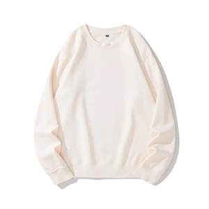 เสื้อสเวตเชิ้ตแขนยาวลายเรขาคณิตสำหรับผู้หญิง คอกลม ผ้าฟลีซ - Product Image 2