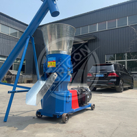 Nouvelle machine à granulés d'aliments automatique, capacité de 100 à 4500 kg/h, haute productivité, moteur en cuivre pur pour la volaille, le bétail et l'aquaculture