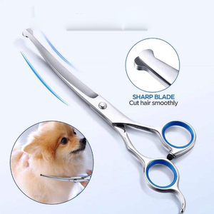 Stainless Steel Thinning Straight Hair <b>Scissors</b> Set Professional Pet Grooming <b>Scissors</b> - Product Image 4