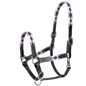 Harnais de polo pour cheval en cuir de haute qualité, conçu pour une durabilité accrue, une manipulation sécurisée, une utilisation confortable, couleur personnalisable, taille personnalisable - Product Image 2