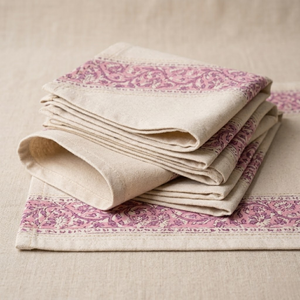 Handcrafted Cotton Table Mats <b>Set</b> Decorative Dining Table Mats |Durable Washable Reusable Eco Friendly <b>Kitchen</b> Home <b>Accessories</b> - Product Image 4