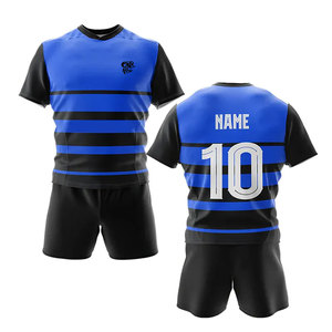 Uniforme de Rugby de Alto Rendimiento con Tela Elástica de Secado Rápido 100% Poliéster, Perfecto para Entrenamiento - Product Image 1