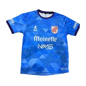 Camiseta de Fútbol a Rayas con Estampado por Sublimación Deportiva Transpirable, Jersey Retro Personalizado con Nombre del Equipo y Nombre del Jugador en la Parte Delantera - Product Image 4