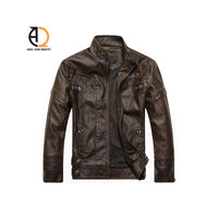Veste de motard en cuir de haute qualité pour homme, coupe-vent personnalisé, imperméable, pour la saison hivernale