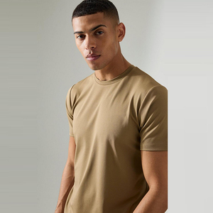 Camiseta Deportiva Elástica de Algodón y Poliéster, Diseño de Mangas Raglán, 220 g/m², para Hombre, para Gimnasio, Uso en Verano - Product Image 6