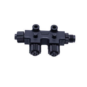 Conector Hembra M12 en Ángulo Recto para Cable Eléctrico Industrial IP67 Moldeado - Product Image 5