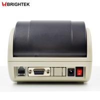 Imprimante thermique de reçus de point de vente Brightek élégante noire et blanche avec port série RS232 en stock