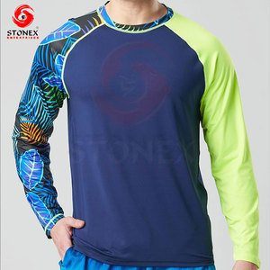 เสื้อรัดกล้ามเนื้อแขนยาวสำหรับผู้ชาย ซับเหงื่อ ระบายอากาศ เหมาะสำหรับออกกำลังกาย วิ่ง และเล่นกีฬา - Product Image 2