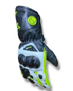 GP PRO PU Vollfinger-Handschuhe Hochwertig Anpassbar Schwarz Weiß Grün Radsport Unisex Winter Feuchtigkeitsableitend Winddicht - Product Image 2