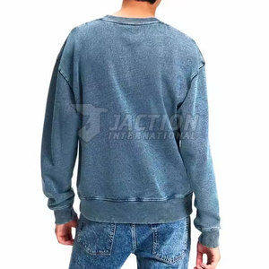 Sudaderas Básicas con Lavado Ácido para Hombre, Nuevo Estilo, de la Mejor Calidad, Hechas a Medida, Ropa de Verano - Product Image 3