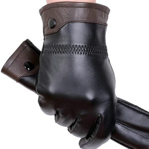 Best Selling New Arrival Winter Warm Casual Wear Leather <b>Gloves</b> High Quality Leather <b>Gloves</b> & <b>Mittens</b> Cycling Comfortable - Product Image 3