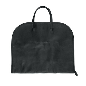 Porte-costume en cuir sac de voyage personnalisé suspendu vêtement pliable hommes cadeaux faits à la main LSC-0016 - Product Image 4
