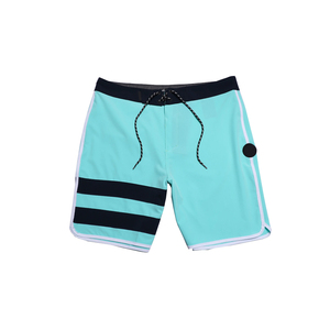 Pantalones Cortos Casuales de Verano para Hombre, Cintura Elástica, Corte Medio, Algodón/Poliéster, Color Sólido, Transpirables, Impermeables, Teñido Liso, Antiarrugas - Product Image 5