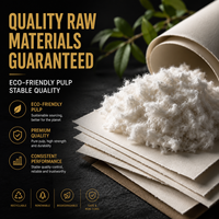 Papier spécial recyclé à 100 % après consommation Lizheng - Carton texturé écologique pour emballages de luxe rigides