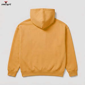 Sweat à capuche en molleton de polyester tendance, personnalisé, teint uni, 100 % coton, design fabriqué au Pakistan pour l'hiver - Product Image 4