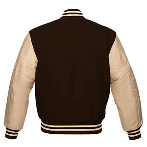 Chaqueta Varsity Estilo Béisbol Azul Marino y Amarillo para Hombre, Personalizada, de Alta Calidad, Venta Caliente de Invierno 2026, con Logotipo Personalizado - Product Image 6