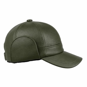 Casquette en cuir Active Outdoors avec logo personnalisé, haute qualité, ajustement sûr, matière respirante, pour la salle de sport, l'entraînement quotidien, casquette en cuir pour adulte - Product Image 5