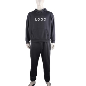 Nuevo Conjunto Deportivo Casual para Hombre 2026, Estampado/Liso |   Sudadera con Capucha de Manga Larga y Pantalones Deportivos Holgados 100% Algodón de Secado Rápido - Product Image 1