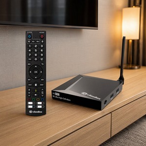 Boîtier TV Vseebox V6 Pro authentique, Android 14, 8K, Allwinner H618, double cœur - Product Image 1