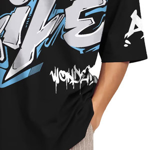 Camiseta Transpirable de Gran Tamaño con Estampado Gráfico de Fabricante de Ropa, Top Moderno para Hombres, Mujeres y Adolescentes - Product Image 6