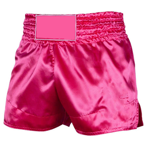 Pantalones Cortos Deportivos Personalizados con Estampado por Transferencia de Calor para MMA/Kick Boxing/Muay Thai, para Hombre y Mujer, con Cierre, Elásticos en 4 Direcciones, Transpirables y de Secado Rápido - Product Image 1