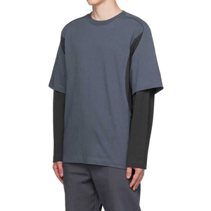 Camiseta de Manga Larga de Alta Calidad, Estilo Urbano, con Logotipo Personalizado, 100% Algodón, Talla Grande, para Hombre - Product Image 5