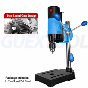 Machine de perçage vertical électrique multi-broches de haute précision 1200W pour l'artisanat, le caoutchouc, le verre, le métal, les panneaux de bois et le plastique - Product Image 5