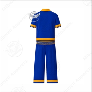 Nouvelle conception personnalisée Ensemble de costume décontracté pour femme SG rh0 HBCU Printemps-été en bambou/coton anti-plis respirant avec broderie frontale - Product Image 2