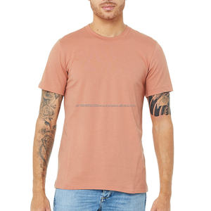 T-shirt d'été personnalisé pour homme 50% polyester 25% coton 25% rayonne Motif imprimé Cadeau promotionnel - Product Image 5