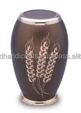 Venta caliente de alta calidad hermoso diseño latón adultos urnas de cremación para cenizas urnas hechas a mano urnas funerarias - Product Image 5