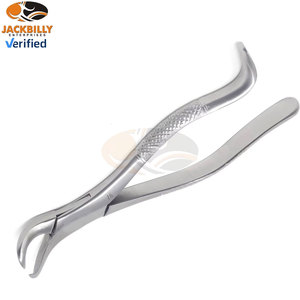 Pinzas de Extracción Dental de Acero Inoxidable, Tipo Alerón de Vaca, Fabricadas en Alemania # Kit de Extracción Dental Premium de 16 Piezas para Molares Inferiores 1er y 2do - Product Image 2