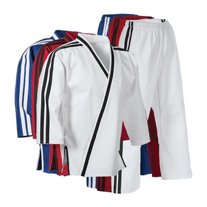 Nuevo Precio al por Mayor, Uniforme de Karate Personalizado al Mejor Precio, Diseño Sólido, Hecho en Pakistán, Poliéster/Algodón, Secado Rápido, Unisex - Product Image 4