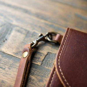 Vintage Style Genuine Leather <b>Envelope</b> Purse Ladies Wallet Leather Mini Clutch Manufacturer and Wholesaler - Product Image 6