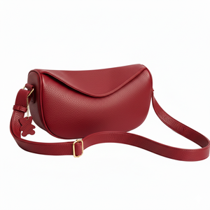 Sac messager élégant et écologique en cuir PU pour femme avec fermeture éclair, capacité 30-40L, idéal pour les activités de plein air - Product Image 3