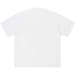 เสื้อยืดคอกลมแขนสั้นสีขาวสำหรับผู้ชาย ทรงปกติ ผ้าคอตตอนเจอร์ซีย์ สไตล์ลำลอง สีพื้น ดีไซน์เรียบง่าย - Product Image 6
