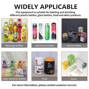 Great Wall Automatic <b>Labeling</b> <b>Machine</b> For Bottles 380V Electric PLC Touchscreen Food Beverage Industry - Product Image 4