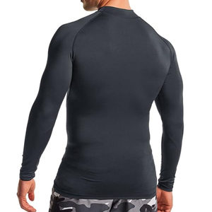 Factory Direct Sublimated Jiu Jitsu Rashguards Design Your Own Custom Rash Guard Longs Sleeve <b>Surf</b> Logo MMA BJJ Rash Guards Mens - Product Image 2