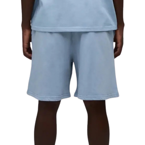 <b>Mens</b> Relaxed Fit <b>Fleece</b> <b>Shorts</b> Elastic Waist Drawstring Side Pockets Knee Length Custom Wholesale OEM Manufacturer Supplier Bott - Product Image 1