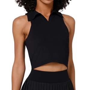 เสื้อยืดคอตตอนสั่งซื้อจำนวนมาก เสื้อยืดออกกำลังกายโยคะผู้หญิงสีชมพู เสื้อยืดแขนสั้นสไตล์สตรีทผู้หญิง - Product Image 6