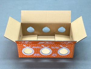 Caja de Cartón Corrugado Resistente, Ecológica y Hecha con Materiales Reciclados, para Fruta Fresca de Pomelo |   Exportación Agrícola - Product Image 5