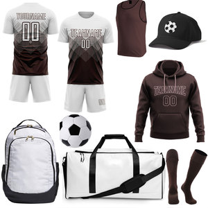 Stylish Modern Pattern Design Soccer Football Kits Team Identity Custom Color Soccer Football Kits - Product Image 1