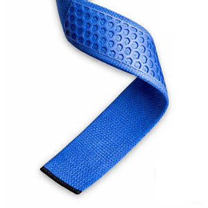 Sangles de levage en néoprène bleu haute performance SAAR INDUSTRIES, avec grip en silicone, sans élasticité, respirantes, réglables, unisexes - Product Image 4