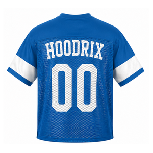 Hoodrix Wears Custom Sublimation Lacrosse Jersey Porthole <b>Mesh</b> Anti Pilling Breathable Quick Dry Eco-Friendly 100% Polyester - Product Image 3
