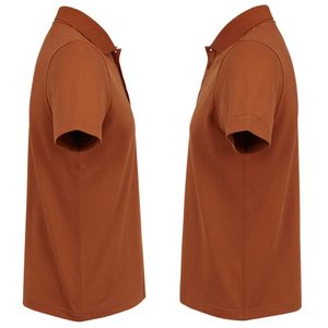 Chemise à manches courtes pour homme, couleur unie, style décontracté, coupe classique, boutons sur le devant, 100% polyester, service OEM - Product Image 5
