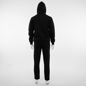 Normal Fitted Customer Size Chart Pakistan Verified Manufacturer 100% Cotton Fleece 400 GSM Hooded Solid Heavyweight Sweatsuits - Product Image 4
