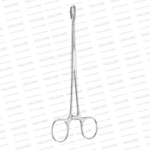 Pinces à éponges Foerster (18 cm), (24 cm) à pointes ovales fenêtrées pour la chirurgie générale, obstétrique/gynécologique et abdominale - Product Image 4