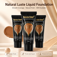 Meilleures ventes 3 couleurs Contour Long Wear Waterproof Matte Natural Skin Friendly Dark Foundation for Dark