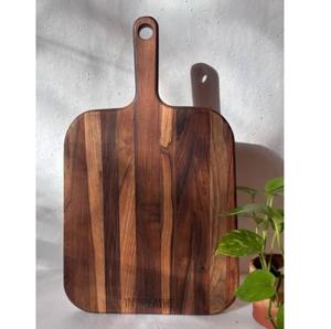 Tabla de Cortar Multifuncional de Madera de Acacia con Acabado Natural, Tabla de Cortar de Madera para Uso Diario en la Cocina - Product Image 1